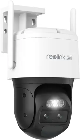 Reolink Trackmix Series B770 - Trackmix bílá / Venkovní IP kamera / 8 Mpx (4K) / IP65 / mikrofon & repro / IR / Wi-Fi 