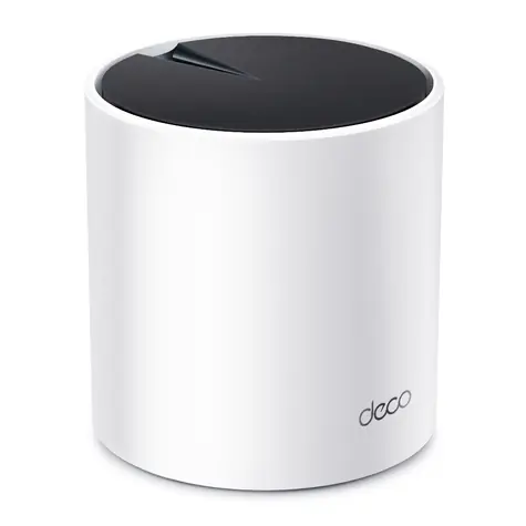 TP-Link Deco X55 (1-pack) bílá / Wi-Fi 6 systém MESH AX3000 / Dual-band / 574+2402 Mbps