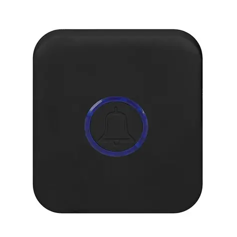 Solight bezdrátový zvonek bezbateriový černá / do zásuvky / 150m / learning code