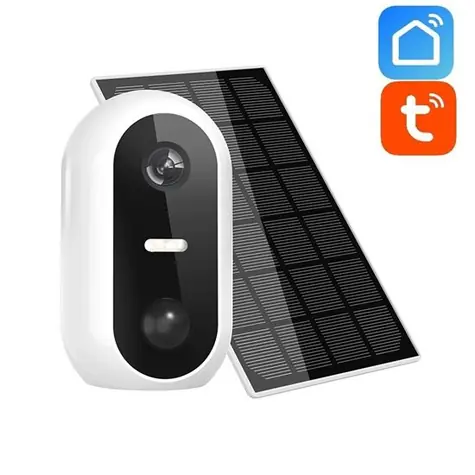 Solight bateriová WiFi kamera se solárním panelem / Venkovní IP kamera / 1920 x 1080 / IP54 / Wi-Fi