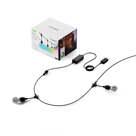 Nanoleaf Outdoor String Lights Starter Kit 15m / chytré venkovní osvětlení / Matter