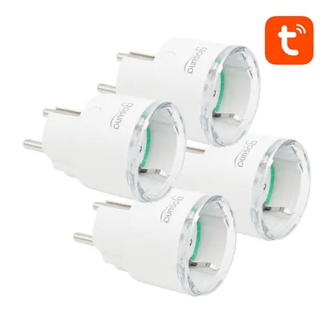 Gosund SP111 bílá 4ks / Chytrá zásuvka / 3680W / 16A / WiFi