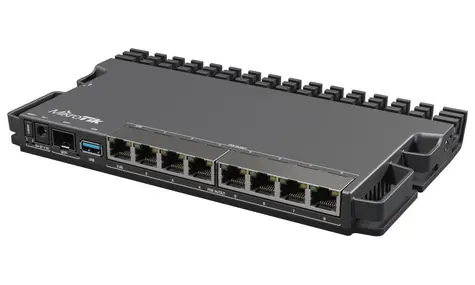 MikroTik RB5009UPr+S+IN / RouterBOARD / ARM 88F7040 4x 1.4GHz / 7x Gbit LAN / 1x 2.5Gbit LAN / 1x 10G SFP+ / 1x USB 3.0