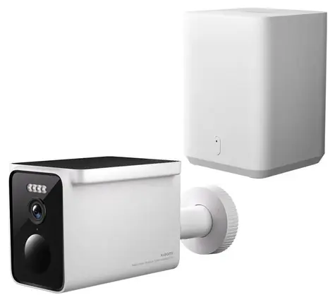 Xiaomi Solar Outdoor Camera BW400 Pro Set bílá / Venkovní IP kamera / 2560 x 1440 / Wi-Fi / microSD / noční vidění