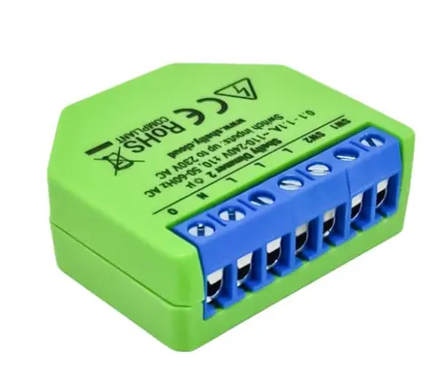 Shelly Dimmer 2 - stmívací modul / bez nutnosti neutrálního vodiče (WiFi)