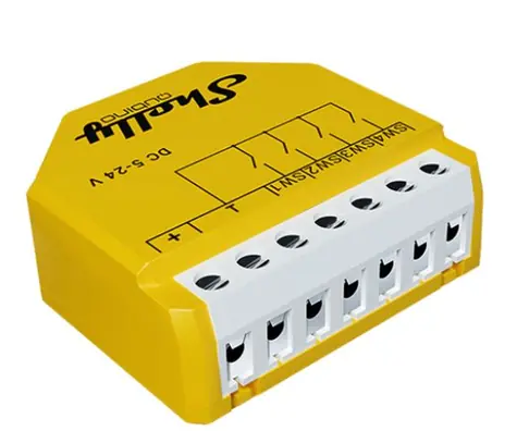 Shelly Qubino Wave i4 DC - modul pro aktivaci scén (Z-Wave)