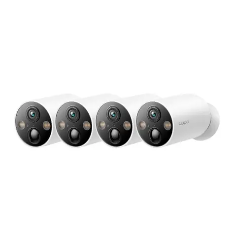 TP-Link Tapo C425 / set čtyř venkovních IP kamer C425 / 2560 x 1440 / IP66 / microSD / Wi-Fi