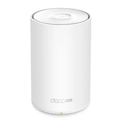 TP-Link Deco X10-4G (1pack) / WiFi 6 systém MESH AX1500 / 4G/3G / 2.4GHz -300Mbps / 5GHz - 1201Mbps / 3x GLAN