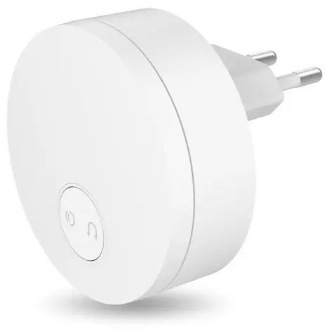 Immax NEO 07779L - Bezdrátový zvonek do zásuvky - vnitřní jednotka 230V Wi-Fi Tuya bílá