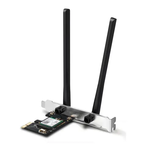 Mercusys MA80XE / Wi-Fi PCI-E Adaptér AX3000 / 574 + 2402 Mbps / BT 5.2 / Dual Band
