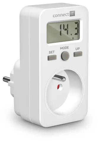 CONNECT IT PowerMeter / Měřič spotřeby energie / až 3680 W