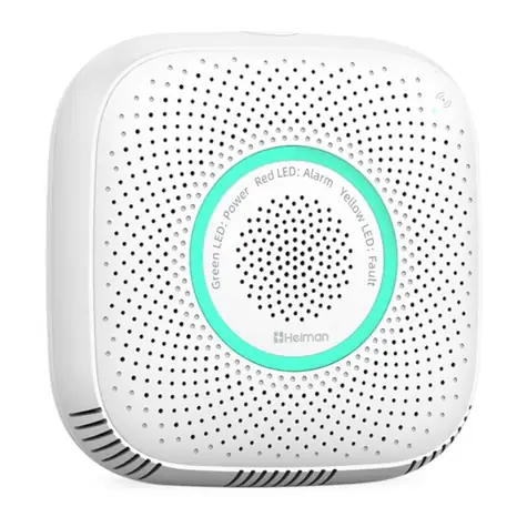 Heiman WS2CG Tuya Chytrý WiFi detektor úniku zemního plynu 