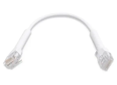 Ubiquiti UniFi Ethernet CAT6 Patch Kabel 0.1m bílá / 2x RJ-45 (M) / lanko (licna)