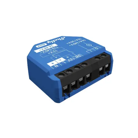 Shelly 1 Gen3 - spínací modul 1x 16A / WiFi & Bluetooth