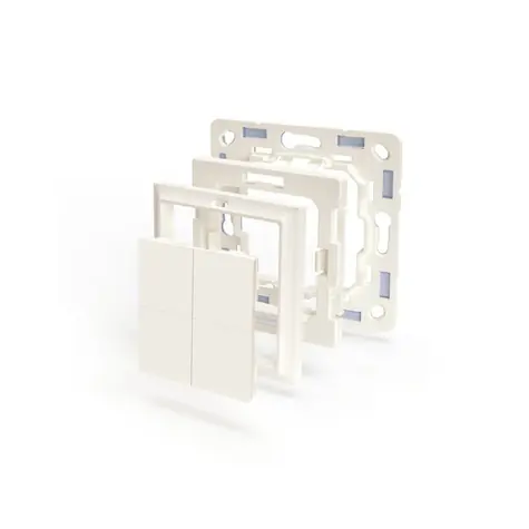 Shelly BLU Wall Switch 4 & Gira/Merten Adapter