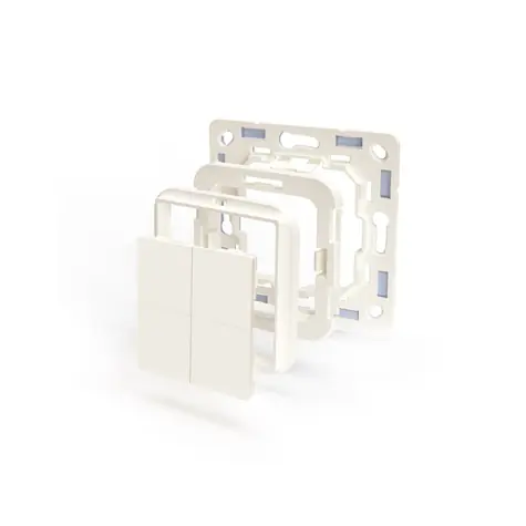 Shelly BLU Wall Switch 4 & Busch-Jaeger Adapter