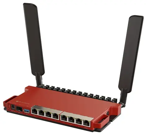 MikroTik L009UiGS-2HaxD-IN / ARM Qualcomm IPQ-5018 / 8× GbE RJ-45 / 1× 2.5G SFP / 1× USB 3.0 / RouterOS v7 (L5)