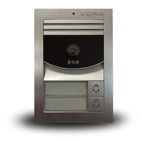 VERIA 802RFID série 2-WIRE s RFID Vstupní kamerová jednotka 