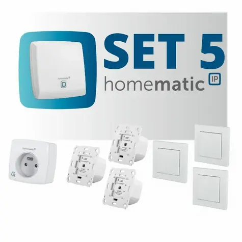 Homematic IP HmIP-SET5 Sada osvětlení Homematic IP (s možností stmívání)