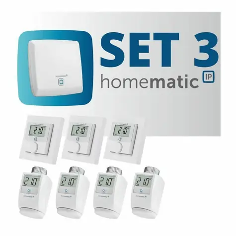 Homematic IP HmIP-SET3 Sada vytápění (byt 3+1)