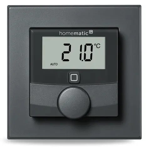 Homematic IP HmIP-WTH-A Nástěnný termostat se senzorem vlhkosti antracit