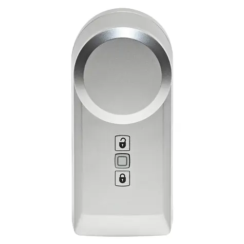 Homematic IP HmIP-DLD-S Pohon dveřního zámku stříbrná