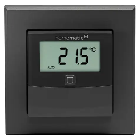 Homematic IP HmIP-STHD-A Senzor teploty a vlhkosti s displejem - vnitřní antracit / 2x AAA