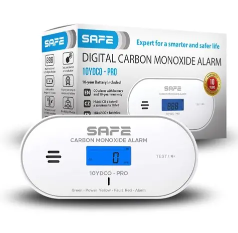 SAFE 10YDCO-PRO Detektor CO