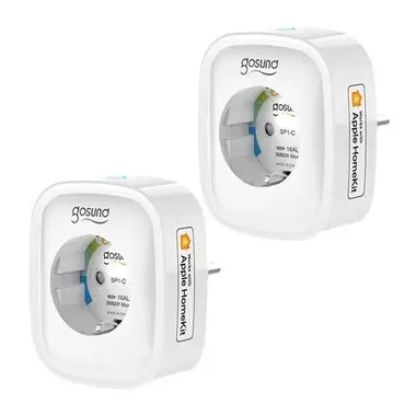 Rozbaleno - Gosund SP1-H Smart socket WiFi  (2-pack)(HomeKit) Typ DE / Chytrá zásuvka / Tuya / rozbaleno