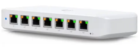 Ubiquiti UniFi Switch Ultra 60W / 8× GbE RJ-45 / 7× PoE+ výstup