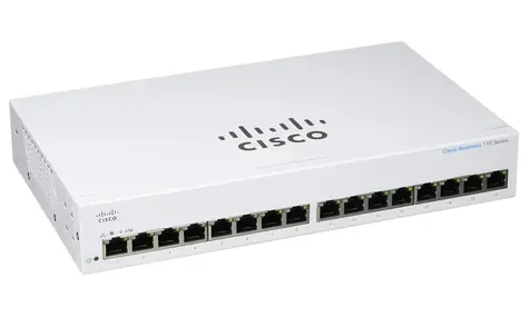 Cisco CBS110 / Desktop Switch / 16x RJ-45 100M