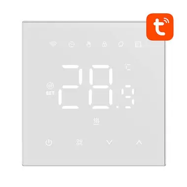 Rozbaleno - Avatto WT410-BH-3A-W bílá / Termostat pro plynové ohřívače / WiFi / rozbaleno