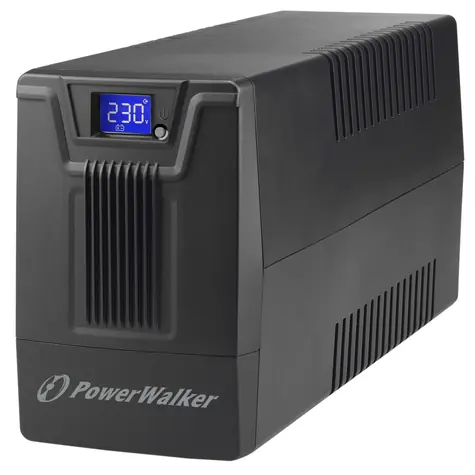 PowerWalker VI 600 SCL / záložní zdroj UPS / 600 VA / 360 W / 2x Typ F (CEE 7/3) / USB