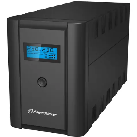PowerWalker VI 1200 SHL / záložní zdroj UPS / 1200 VA / 600 W / 2x FR / 2x IEC C13
