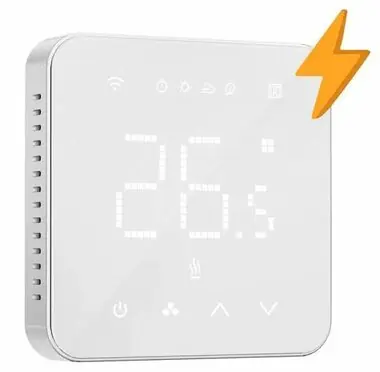 Rozbaleno - Meross Smart Wi-Fi Termostat pro elektrické podlahové vytápění / podpora hlasových asistentů / rozbaleno