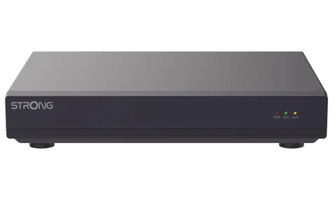 STRONG NVR1080-4P / pro 4 kamery / 4x PoE / rozlišení 8Mpix / HDMI / VGA / USB / LAN / SATA až 8TB HDD