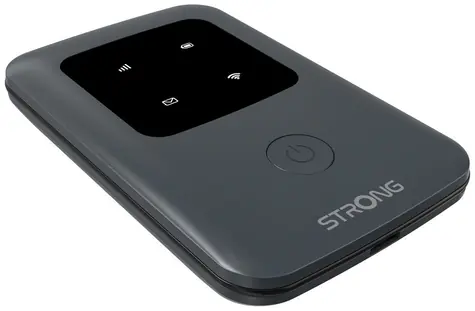 STRONG 4G MIFI 150 šedo-černá / 4G LTE Router / 2.4GHz - 150Mbps / 1x SIM slot