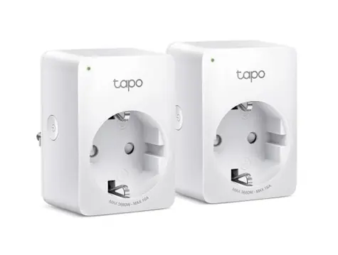 TP-Link Tapo P110(balení dvou) EU bílá / WiFi chytrá zásuvka / Vzdálený přístup / Google&Alexa