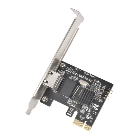 Silverstone ECL01 / PCIe síťová karta / 2.5GLAN / 1x RJ45