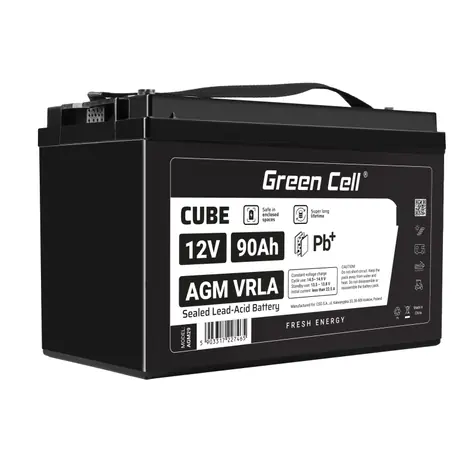 Green Cell Akumulátor AGM 12V 90Ah