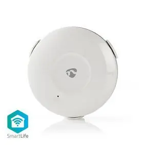 Nedis WIFIDW10WT Chytrý senzor úniku vody bílá / Nedis SmartLife / Wi-Fi 