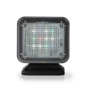 Nedis Simulátor TV vysílání černá / Napájení z USB / LED světla / 3W