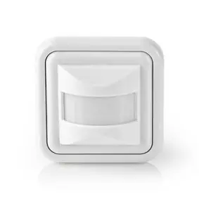 Nedis Detektor pohybu / Krytý / 2 vodiče / 3-Wire / Typ F (CEE 7/7) / 160 ° / 5 - 200 W / 200 W / 500 W / 3 - 2000 Lux