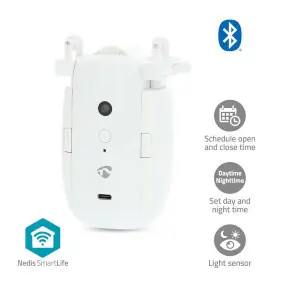 Nedis Záclonový robot bílá / USB / SmartLife / 4000 mAh / Bluetooth