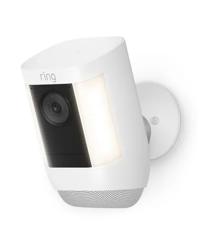 Amazon Ring Spotlight Cam Pro Battery bílá / Bezpečnostní kamera / 1920 x 1080 / Wi-Fi 