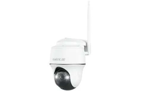 Reolink Argus Series B440 bílá / bezdrátová IP kamera + solární panel / 3840 x 2160 / baterie / IP64 / WiFi / MicroSD 