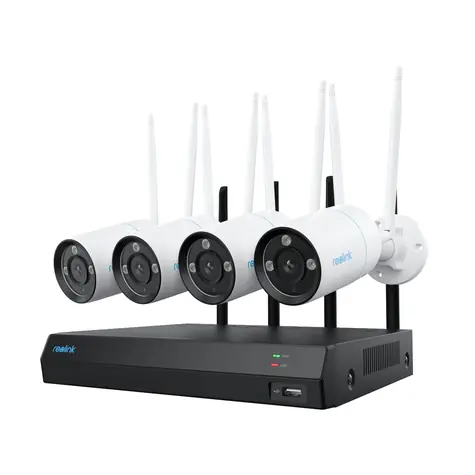 Reolink NVS12-8MB4W - RLK12-800WB4 / kamerový set / 4x kamera / 4K / IP67 / LAN & WAN & HDMI & VGA