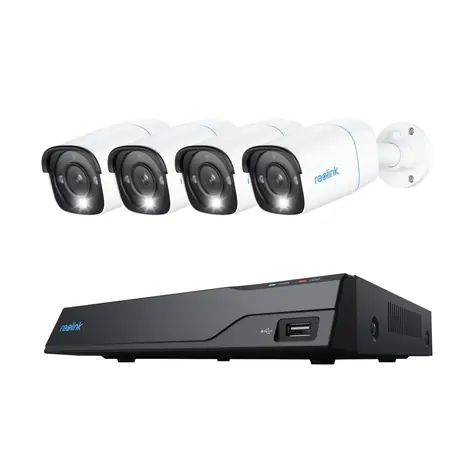 Reolink NVS8-8MB4 - RLK8-800B4 / kamerový set / 4x kamera / 4K / IP67 / HDMI & VGA / PoE 