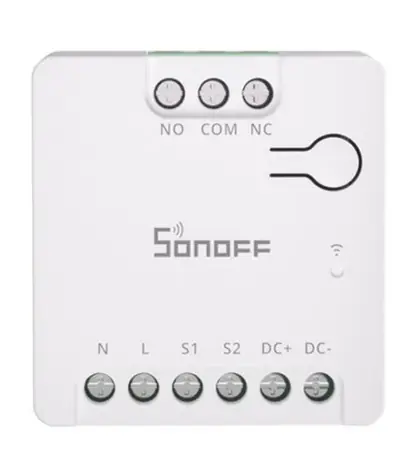 SONOFF MINI-D Smart WiFi Matter Switch / Beznapěťové výstupy / AC/DC@12-48V / Wi-Fi 2.4GHz