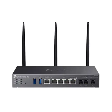 TP-Link Omada DR3650v / Wi-Fi AX3000 / VDSL2 35b / VPN / 5x GLAN / 1× DSL / 2x USB-A
